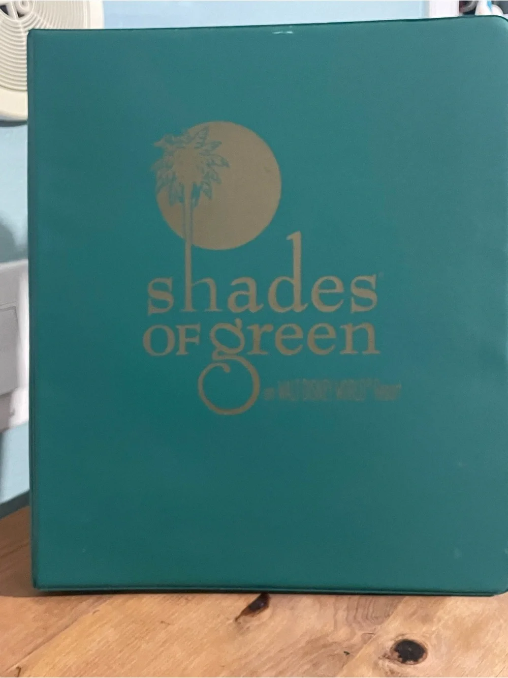 Shades Of Green Binder - Green